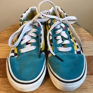 Vans Old Skool Checkerboard Skate Shoes